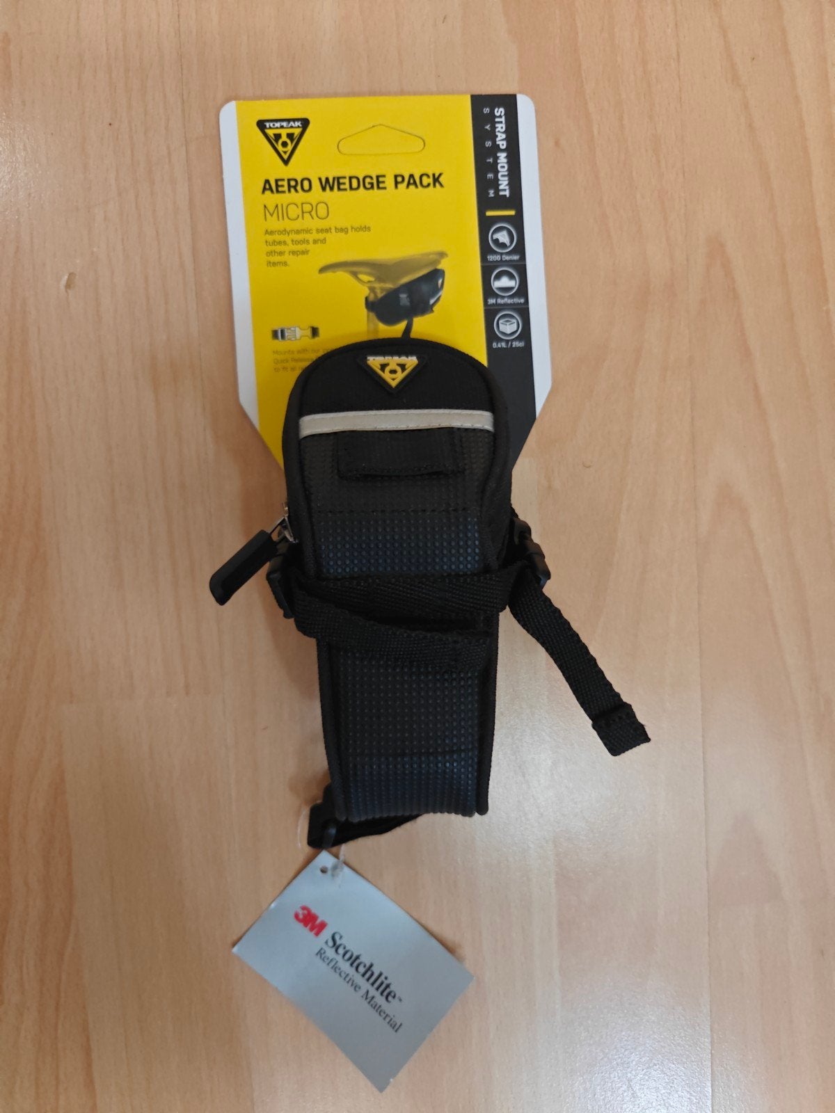 Topeak Aero Wedge Pack Micro - Nieuw, Ophalen of Verzenden, Nieuw, Topeak