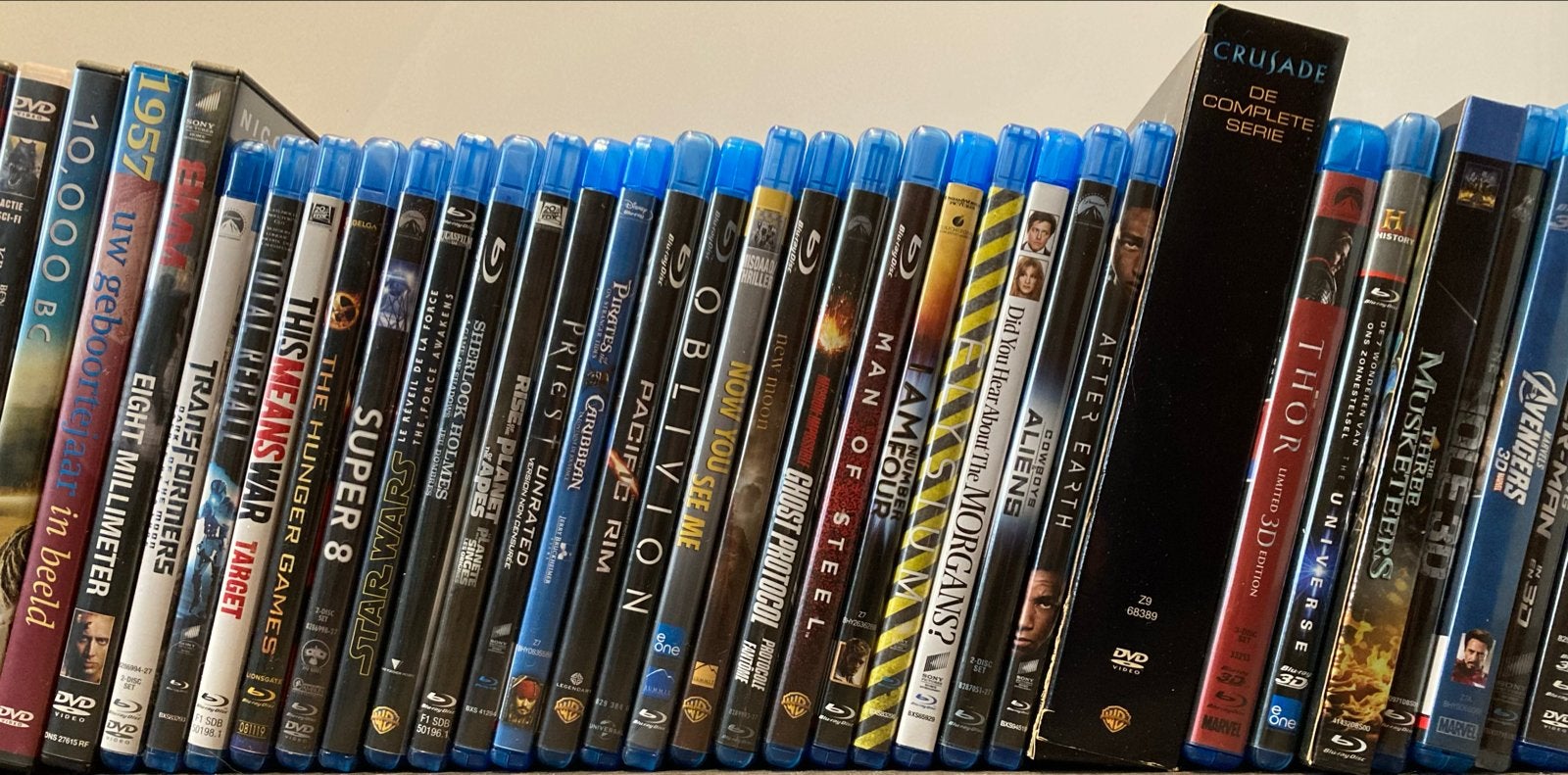 Grote collectie DVD's en Blu-rays - Diverse genres, Nederlands, Ophalen of Verzenden, Vanaf 12 jaar, Inclusief doosje