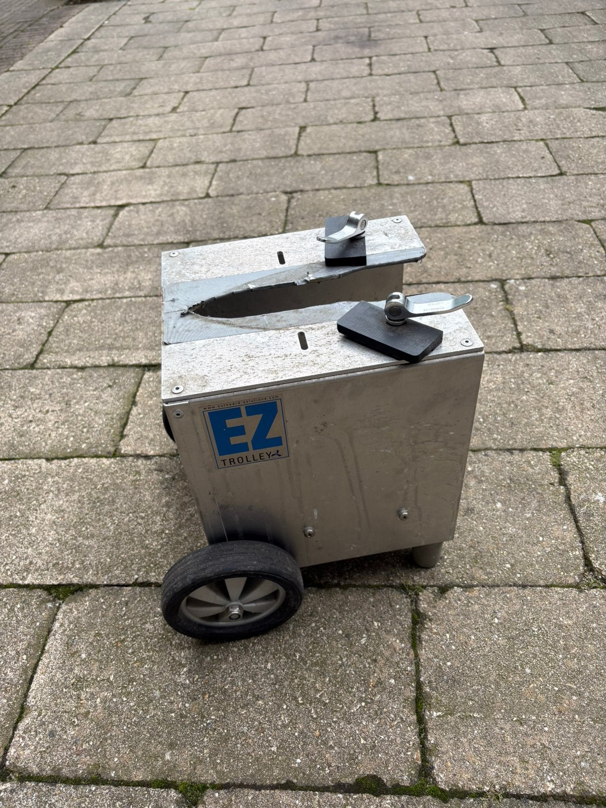 EZ Aluminium buitenboordmotor trolley, Ophalen of Verzenden, Gebruikt, Motor en Techniek, Motorboot