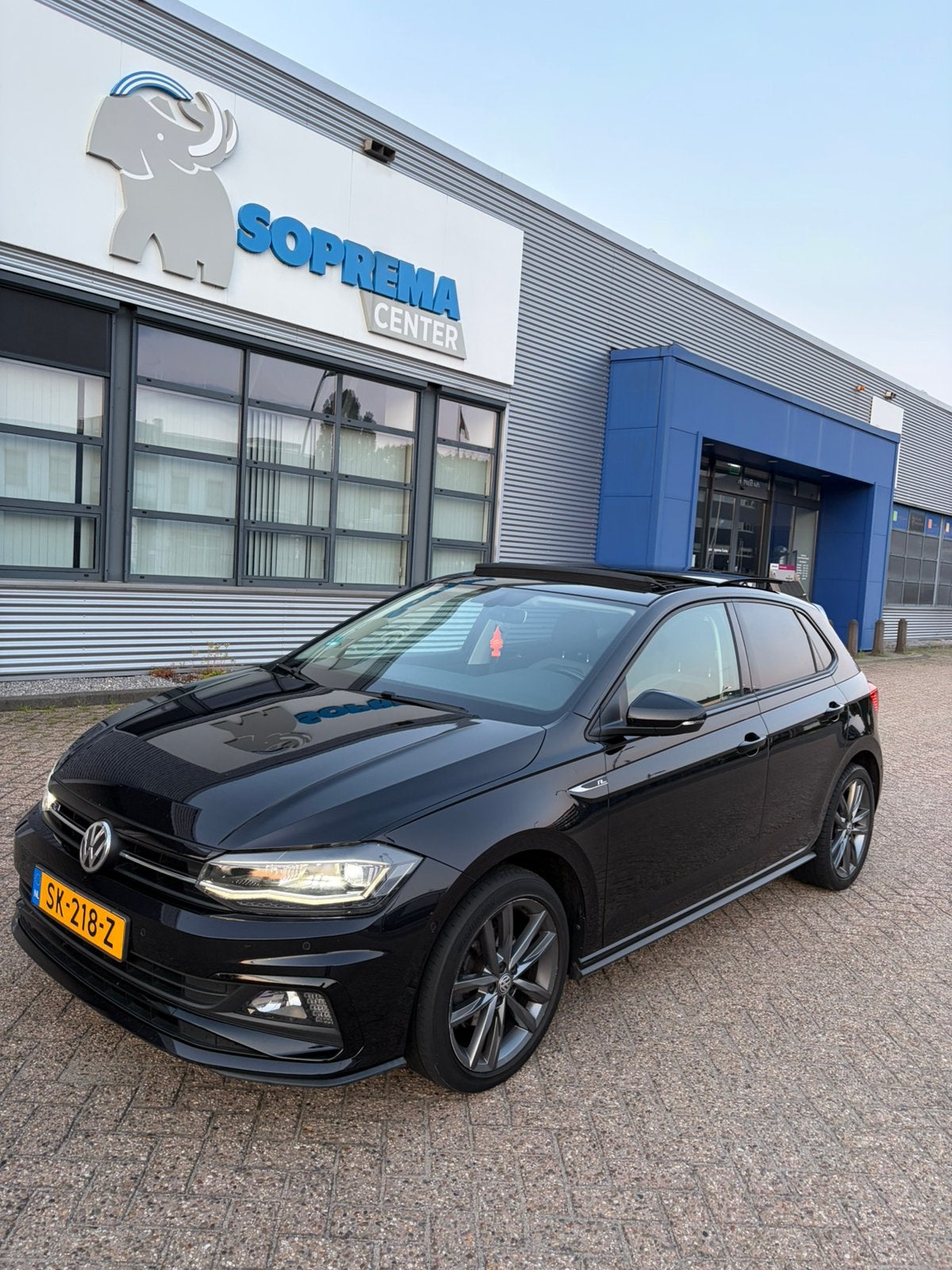 Volkswagen Polo 1.0 TSI 115pk R Line 7-DSG 2018 Zwart, Auto's, Origineel Nederlands, 115 pk, Particulier, 3 cilinders