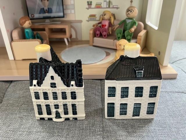 Klm huisjes 105 + 106 .... Ophalen of gratis verzenden, Verzamelen, KLM Huisjes, Ophalen, Nieuw, 81 t/m 91, Gevuld