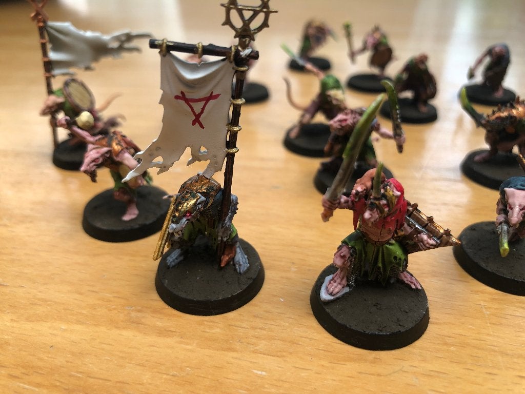 Skaven Clanrats!, Hobby en Vrije tijd, Gebruikt, Figuurtje(s), Warhammer, Ophalen of Verzenden