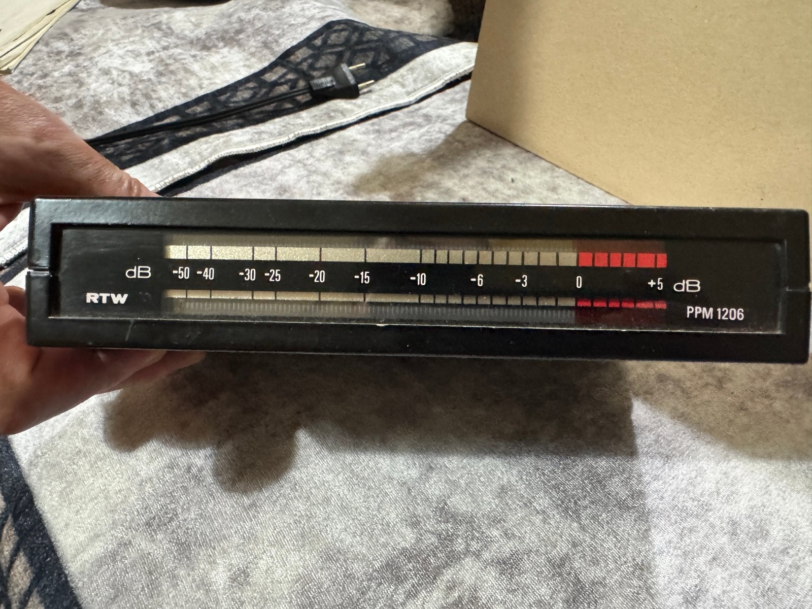 RTW PPM 1206 dB Meter - Vintage Audio Apparatuur, Ophalen, Gebruikt, Audio