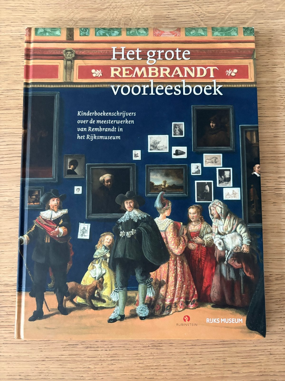 Het grote Rembrandt voorleesboek - Rijksmuseum, Ophalen of Verzenden, Zo goed als nieuw, Non-fictie