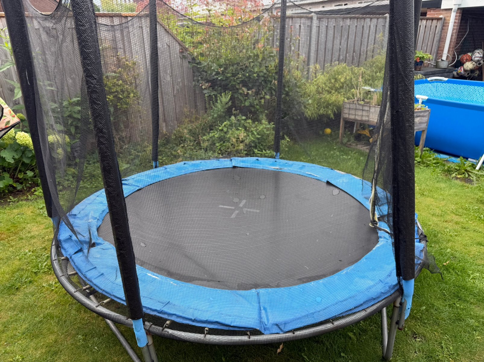 Trampoline, Ophalen, Gebruikt