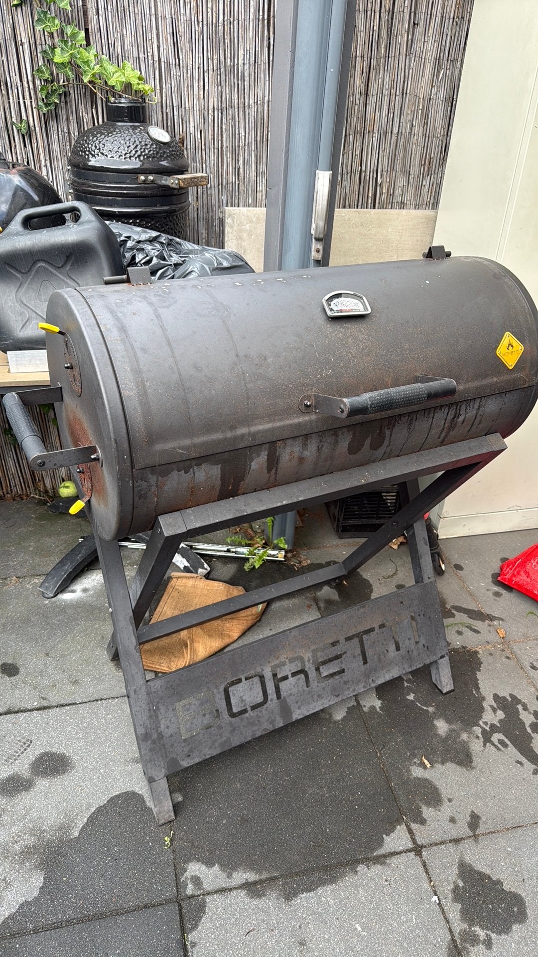 Boretti bbq, Ophalen of Verzenden, Gebruikt