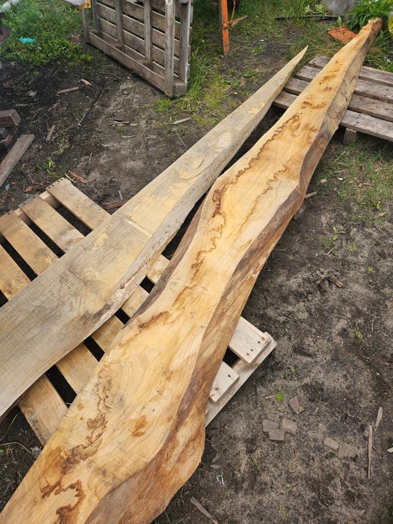 Eiken hout, Doe-het-zelf en Verbouw, Hout en Planken, Eiken, Ophalen of Verzenden, 250 tot 300 cm, Plank