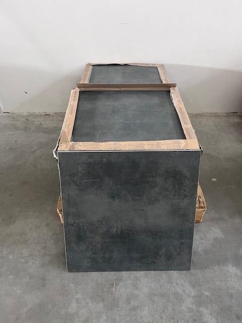 Pallet tegels Roca antraciet zwart rect. 60x60 - 28,8 m2, Doe-het-zelf en Verbouw, Tegels, Nieuw, Vloertegels, Keramiek, 60 cm of meer