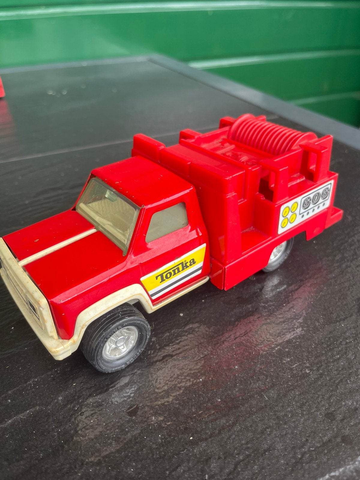Tonka brandweer auto miniatuurmodel/speelgoed, Ophalen of Verzenden, Gebruikt, Auto, Overige merken