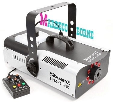 Rookmachine met LED effect, RGB Licht effect Smoke, DMX