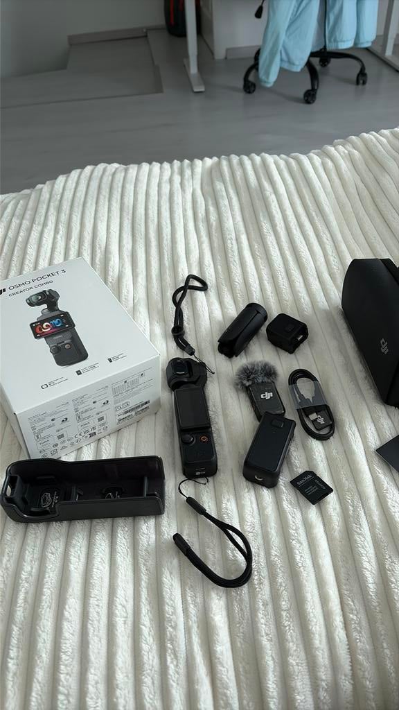 DJI Osmo Pocket 3 Creator Combo – zo goed als nieuw, Ophalen of Verzenden, Zo goed als nieuw