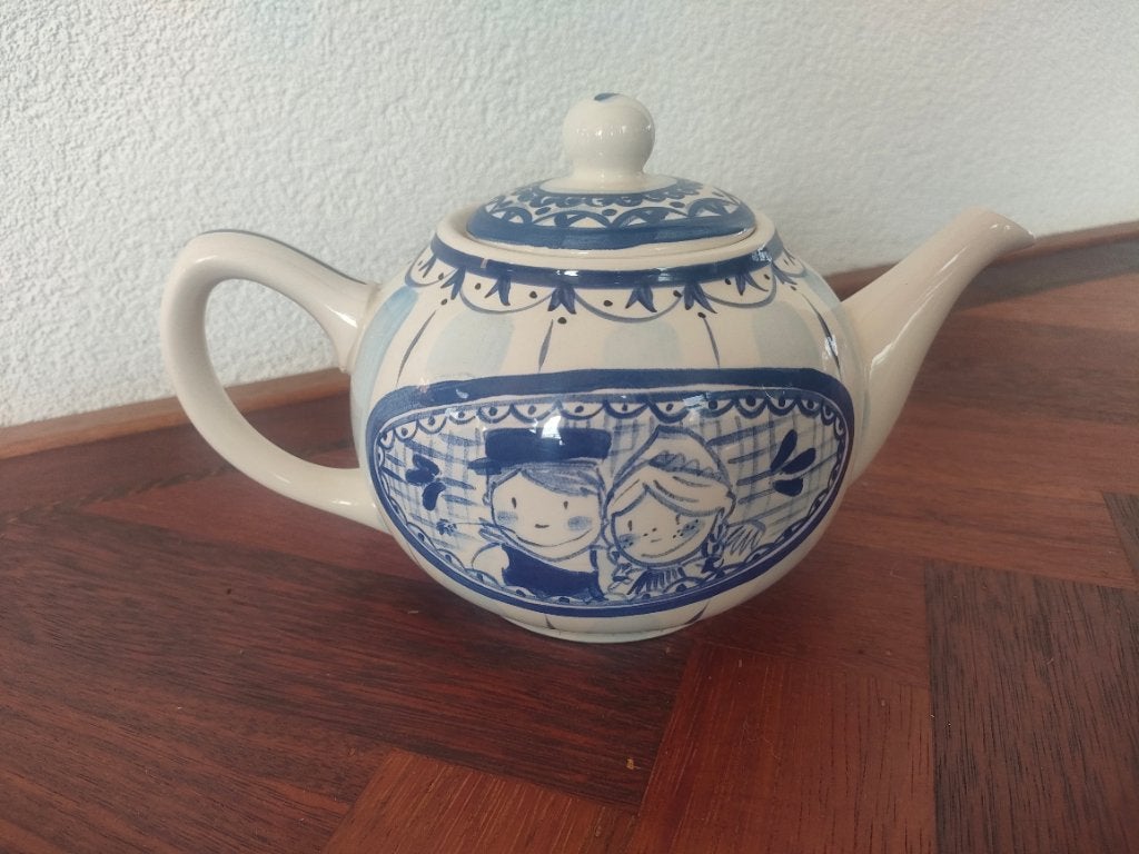 Theepot Blond, Huis en Inrichting, Keuken | Servies, Ophalen, Zo goed als nieuw, Aardewerk, Overige typen