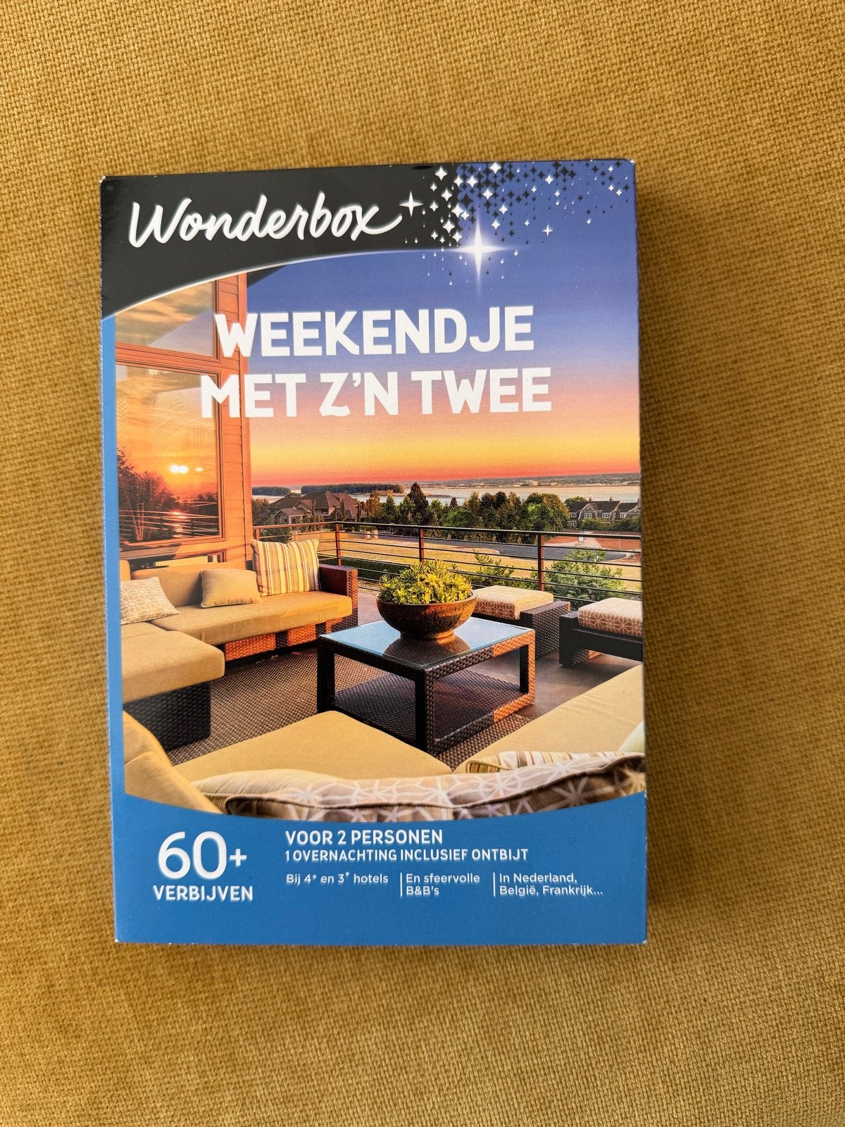 Wonderbox: weekendje weg voor 2 in NL, België of Frankrijk, Twee personen, Overige soorten