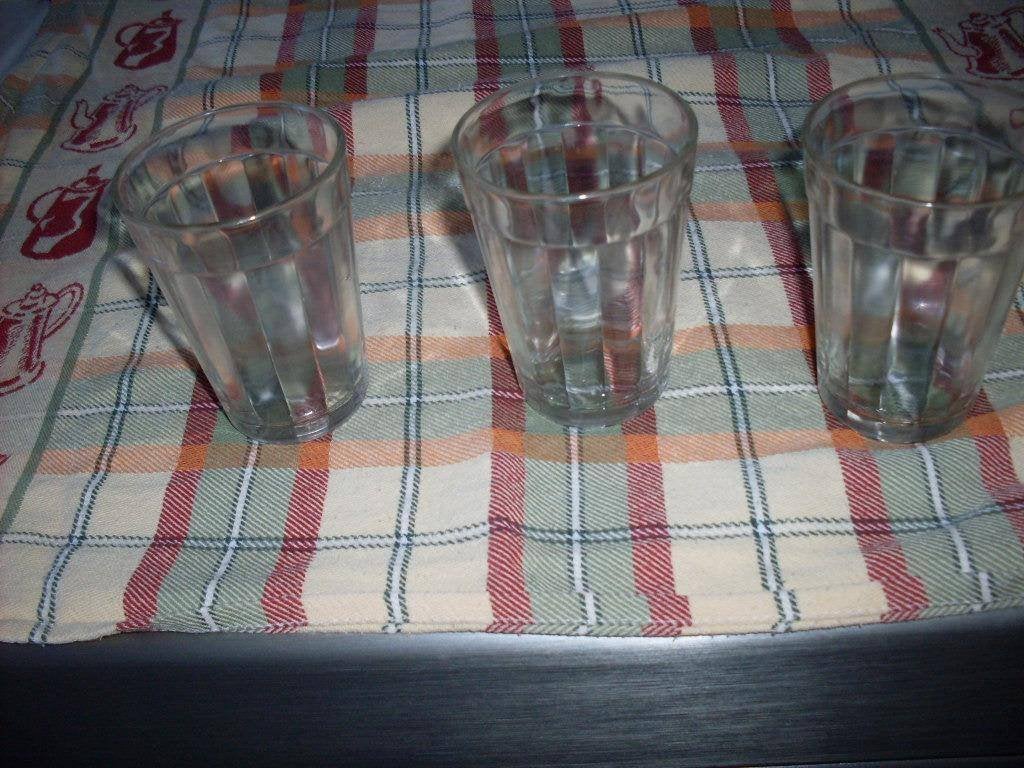3 bacardi of sapglazen, Ophalen, Glas of Glazen, Gebruikt, Glas