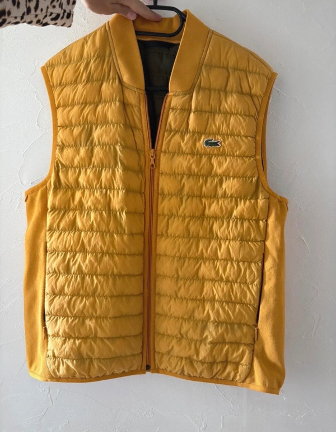Lacoste Bodywarmer Maat M - Zo goed als nieuw, Ophalen of Verzenden, Zo goed als nieuw, Maat 48/50 (M), Geel