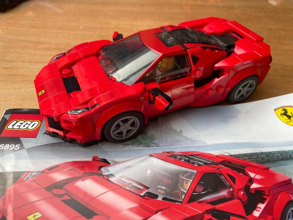 Lego Ferrari 488 GTE AF Corse #51 (Speed Champions), Ophalen of Verzenden, Zo goed als nieuw