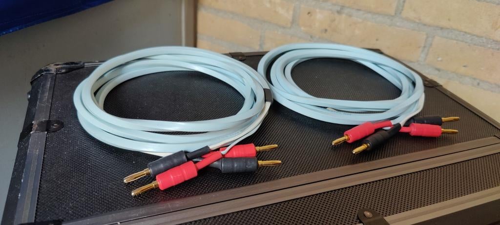 Set Supra PLY 2.0 - Luidspreker kabel 2x 2.5 mtr., Audio, Tv en Foto, Audiokabels en Televisiekabels, Ophalen of Verzenden, Zo goed als nieuw