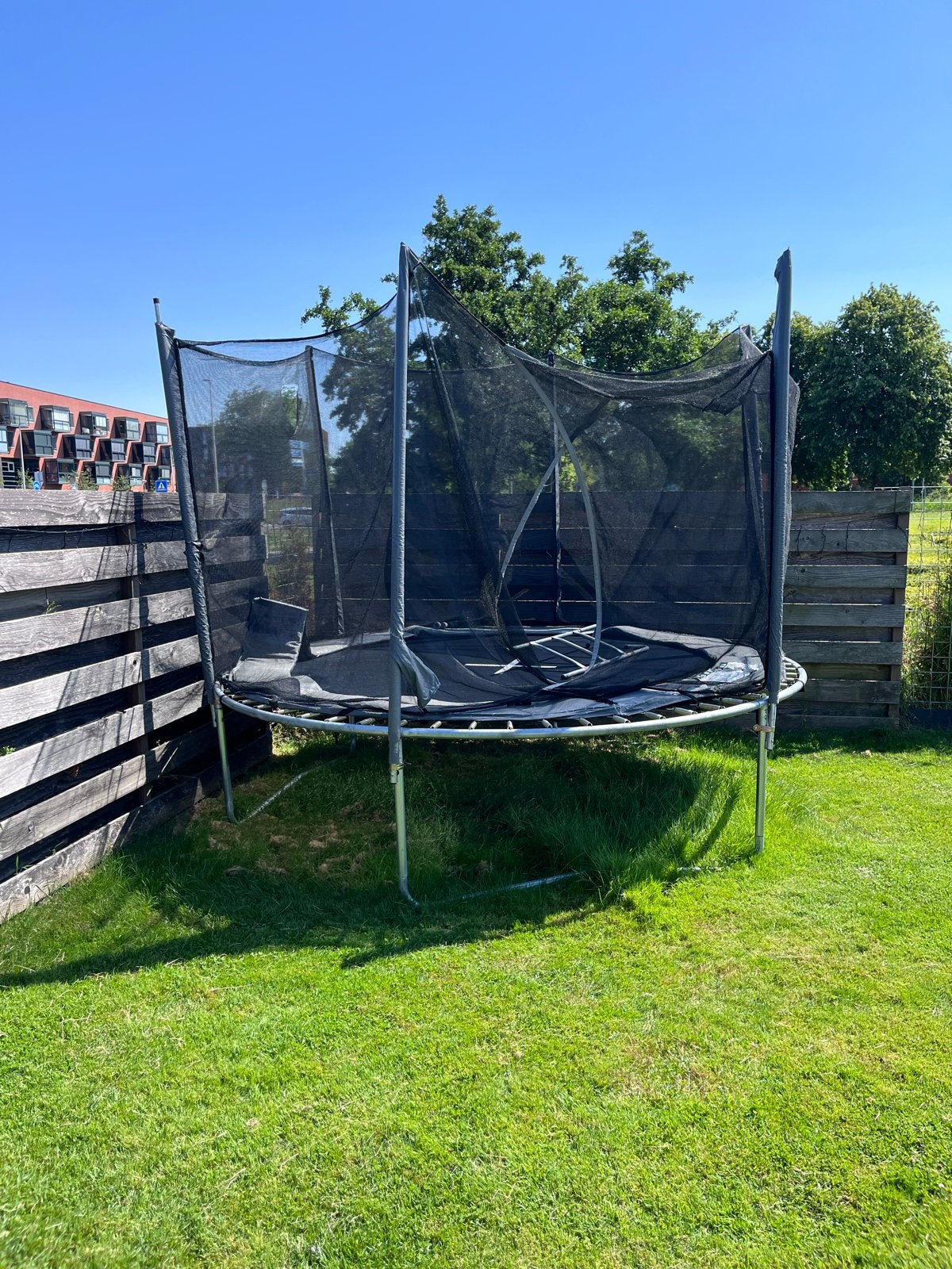 GRATIS OPHALEN Trampoline, Kinderen en Baby's, Speelgoed | Buiten | Trampolines, Ophalen, Gebruikt