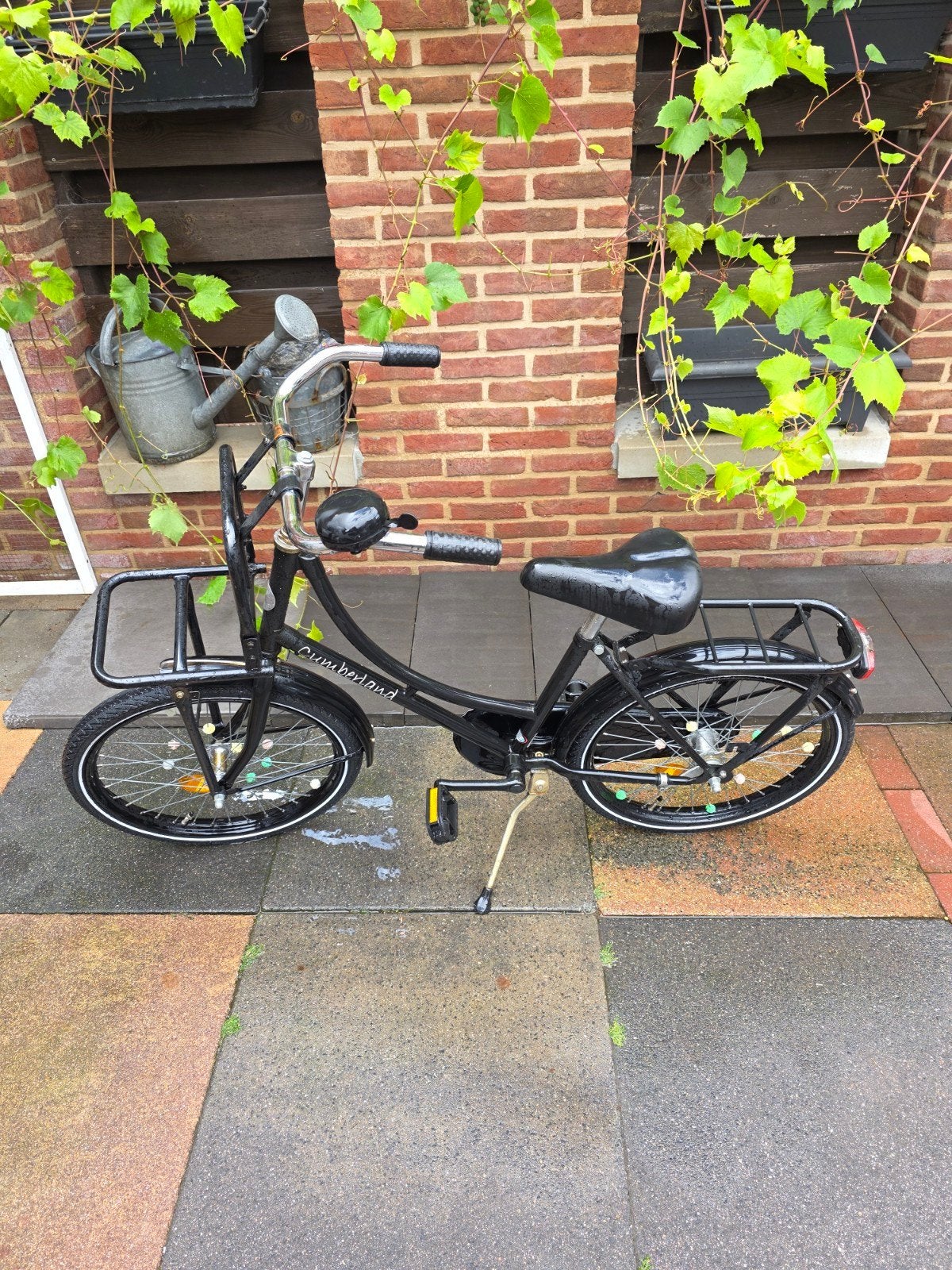 Cumberland kinderfiets- Zwart, Terugtraprem, Minder dan 47 cm, Ophalen, Overige merken