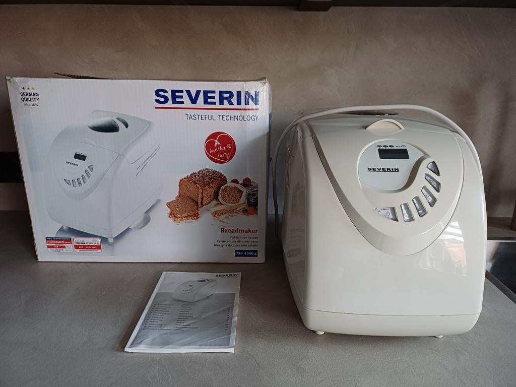 Te koop: Broodbakmachine Severin BM 3990, Witgoed en Apparatuur, Broodbakmachines, Gebruikt, Ophalen, Met timer, Kijkvenster