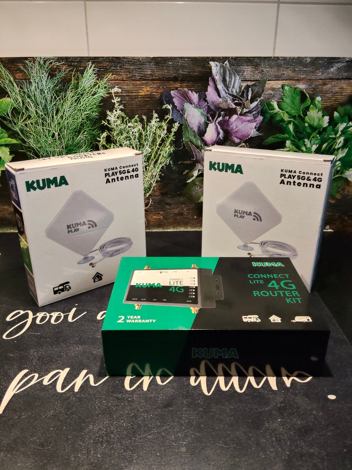 KUMA Connect PLAY 5G & 4G  plus 2 indoor antennes, Ophalen, Nieuw, Antenne
