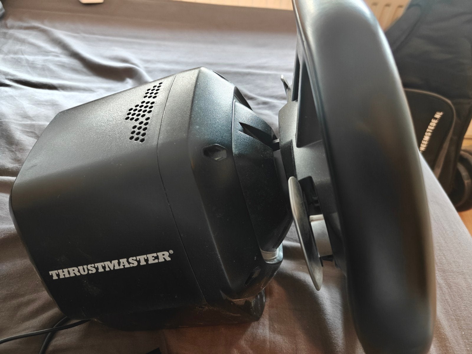 Thrustmaster T3PM met T3PM pedals met onderzijde, Ophalen of Verzenden, Zo goed als nieuw, Stuurtje of Sportattribuut, Xbox One