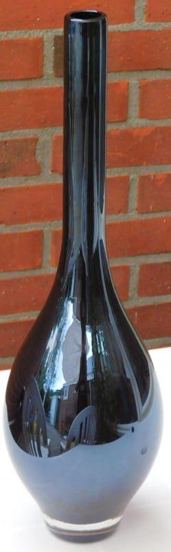Glazen design sierfles, Ophalen of Verzenden