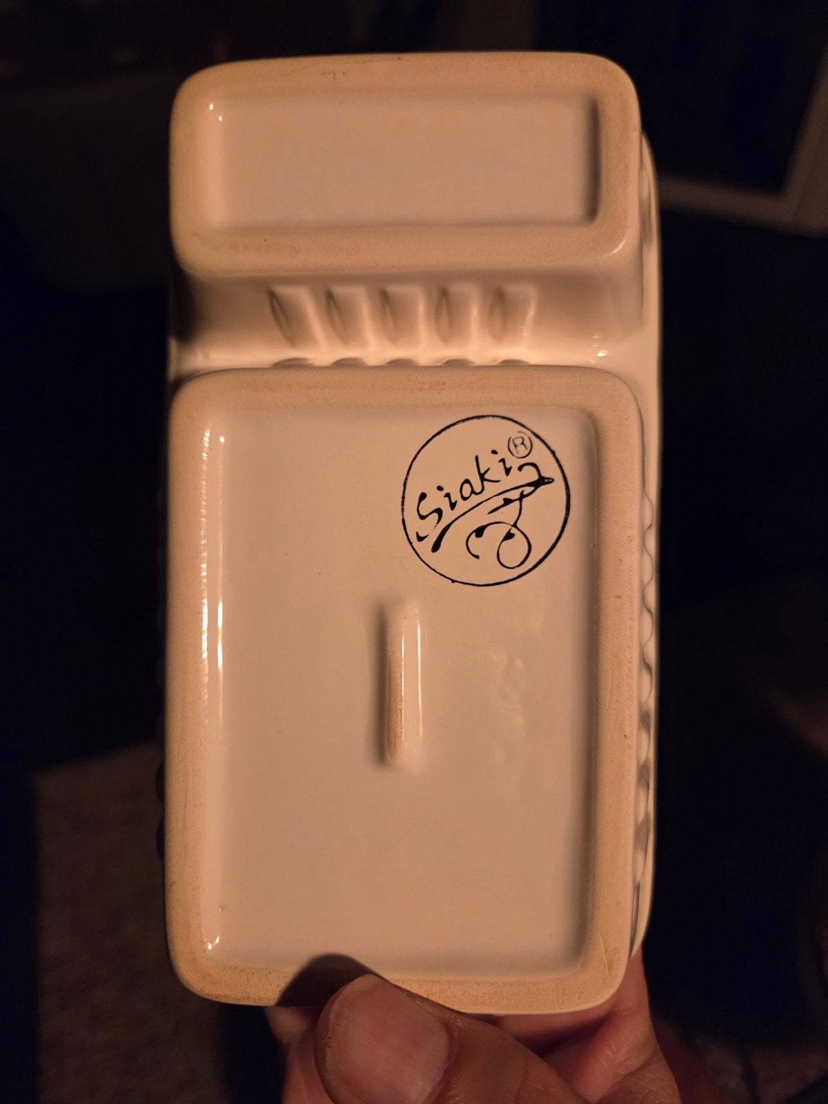 2 Keramieken Fritesbakjes - Siaki, Overige merken, Keramiek, Overige typen, Nieuw