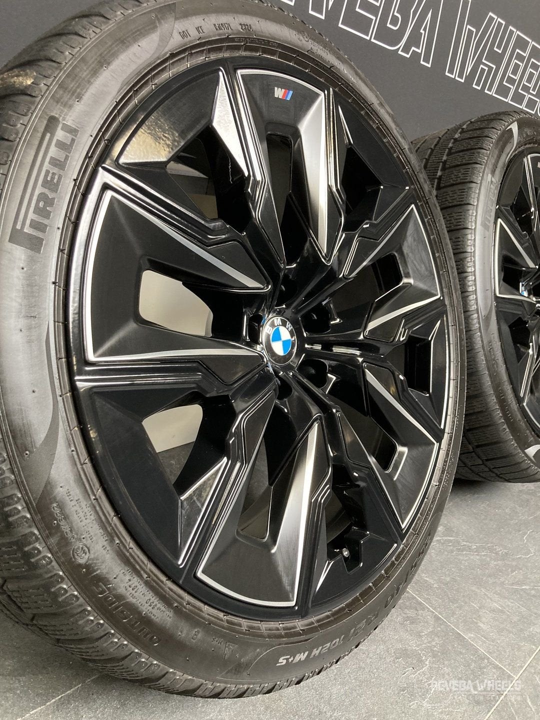 21” originele BMW 7 / i7 G70 / X3 G45 velgen + winterbanden, Auto-onderdelen, Banden en Velgen, -, -, Banden en Velgen, Gebruikt