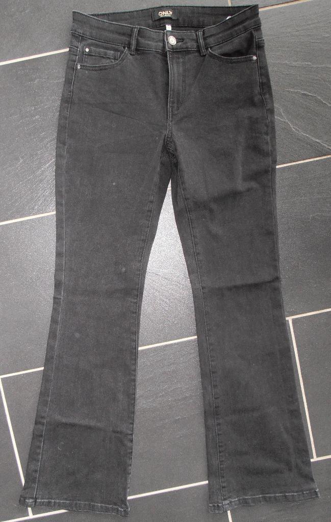 flared spijkerbroek maat S/30, Only, Zwart, Nieuw, Ophalen of Verzenden