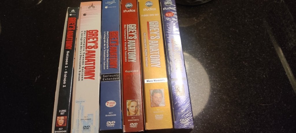 Grey's Anatomy DVD Boxsets - Seizoen 1 t/m 8, Seizoen 3, Engels, Inclusief doosje, Ophalen of Verzenden