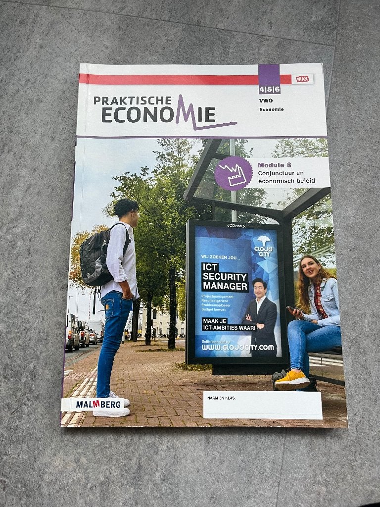 Malmberg - Economie - Module 8 - VWO 4/5/6, VWO, Malmberg, Economie, Ophalen of Verzenden