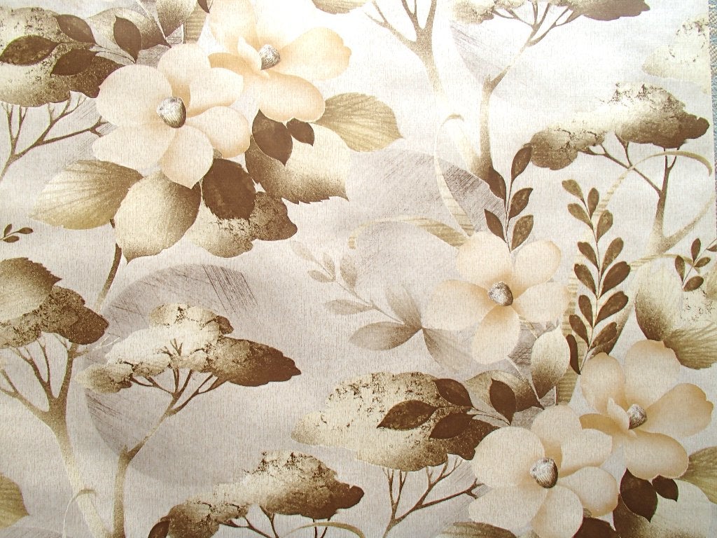 vintage behang Rath & Doodeheefver, Bloemen, Overige merken, Grijs, Ophalen of Verzenden
