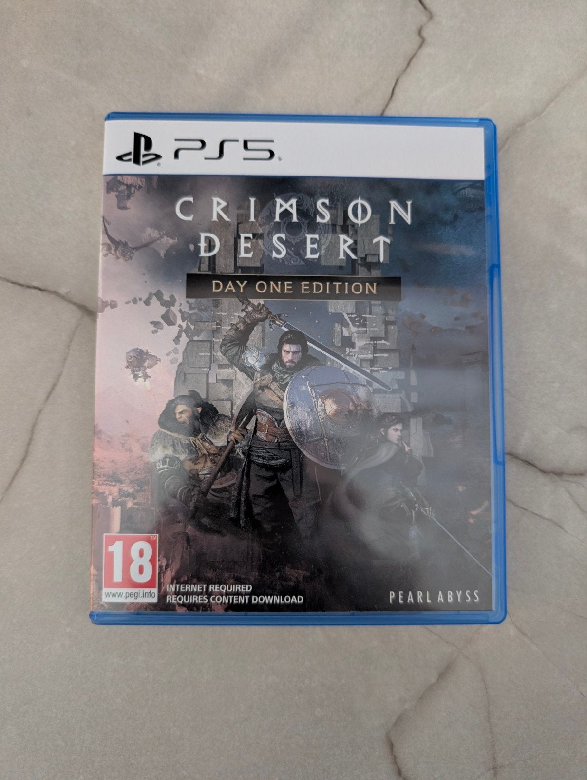 Crimson Desert PS5 Day One Edition - Nieuwstaat, Vanaf 18 jaar, 1 speler, Ophalen of Verzenden, Zo goed als nieuw