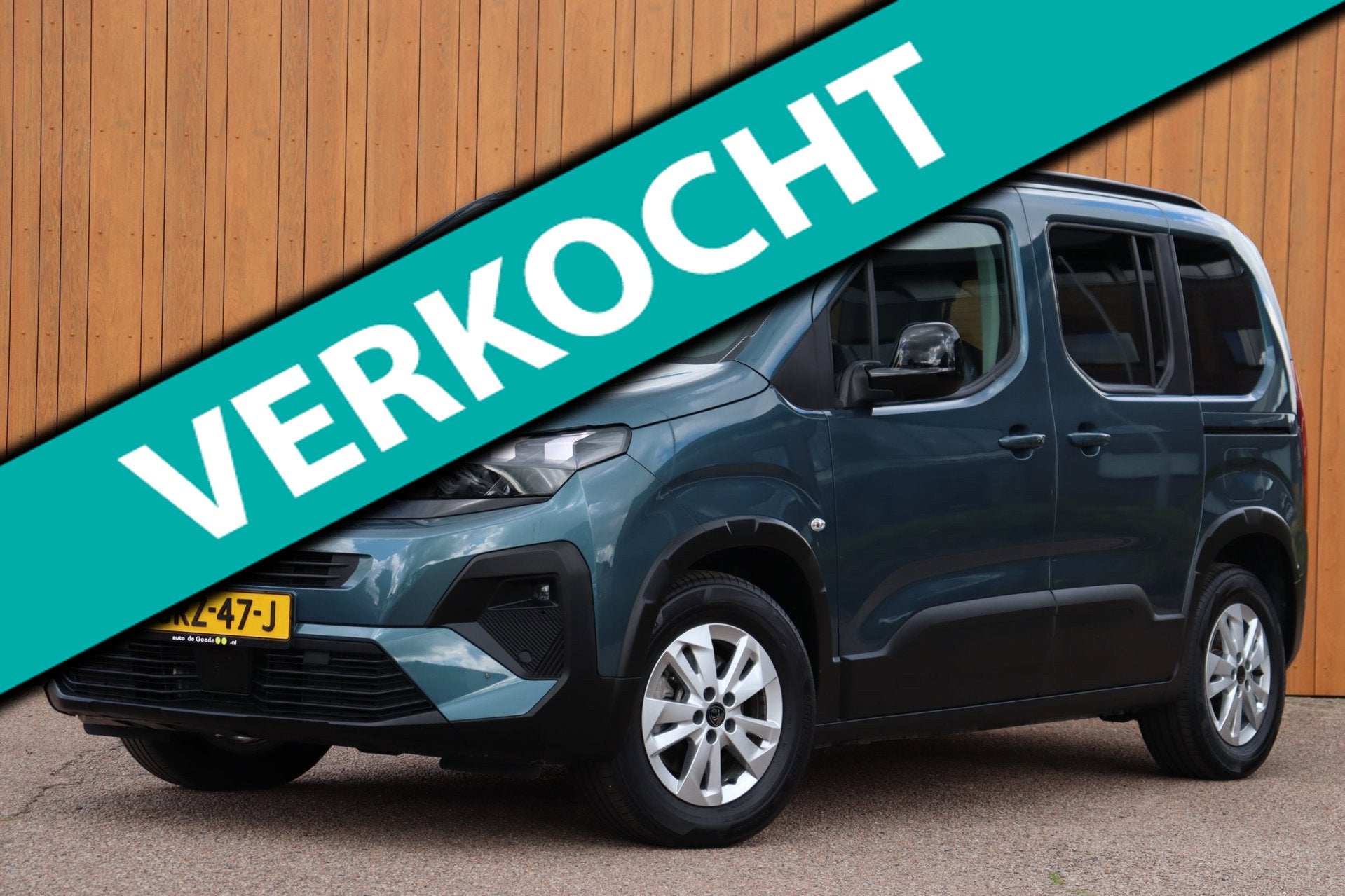 Peugeot E-RIFTER EV Allure L1 50 kWh orgNL SOH 98,8 %, Auto's, 1730 kg, 136 pk, Gebruikt, 750 kg