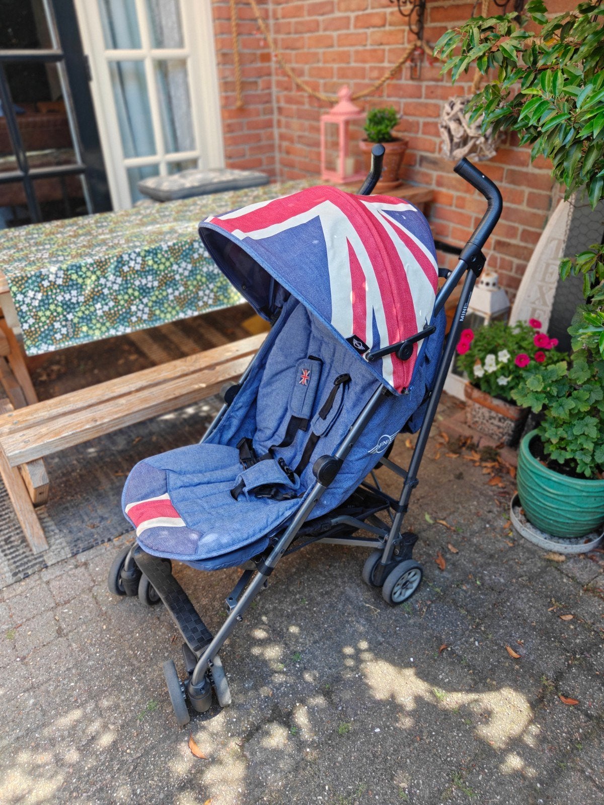 Mini Walker Buggy (incl. regenhoes), Ophalen, Gebruikt, Overige merken, Verstelbare rugleuning