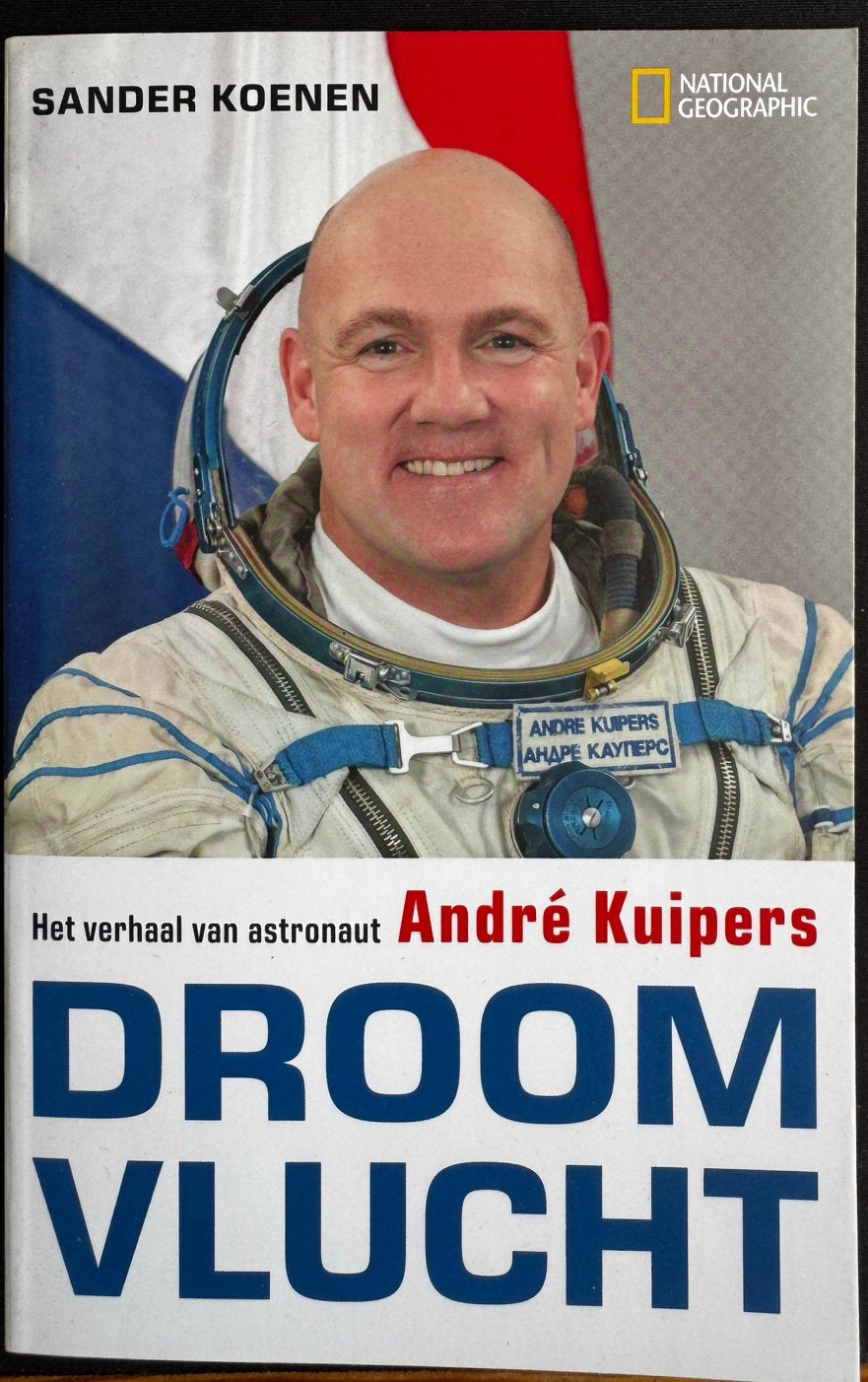 Droomvlucht – Sander Koenen | Over astronaut André Kuipers, Ophalen of Verzenden, Zo goed als nieuw, Overige sporten