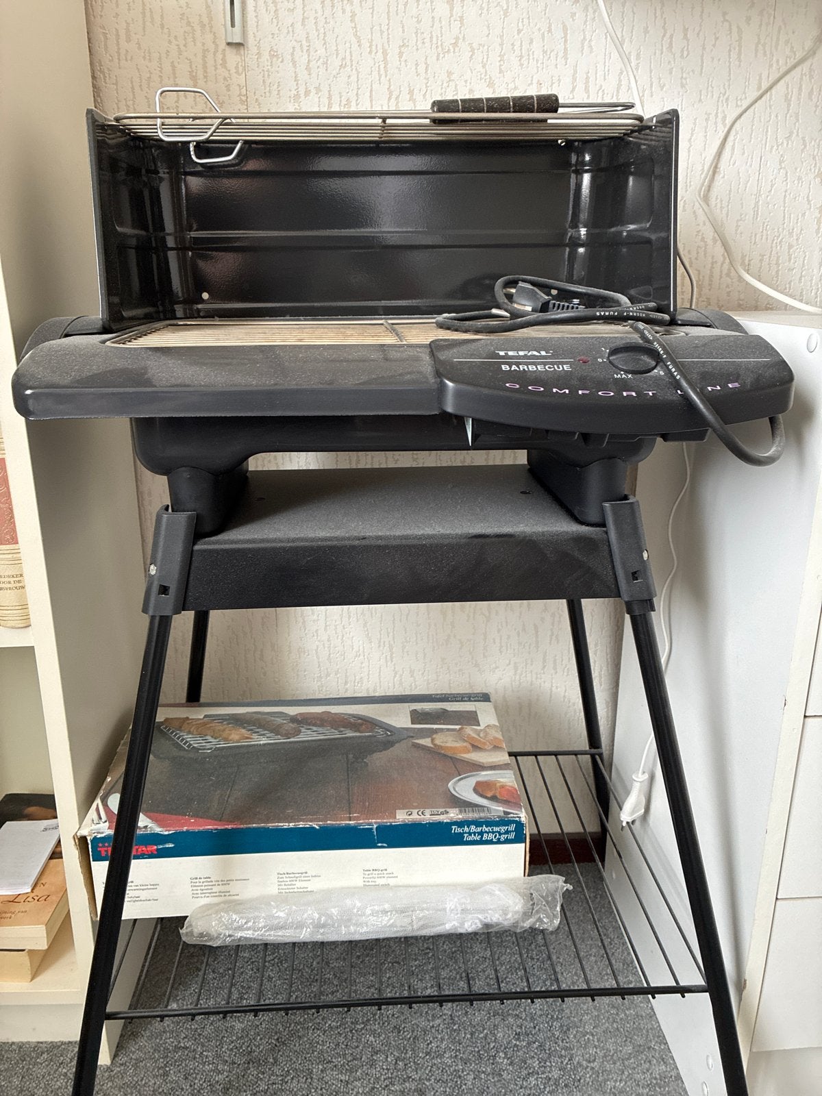 Tefal Barbecue Comfort Line Elektrische BBQ, Ophalen, Gebruikt