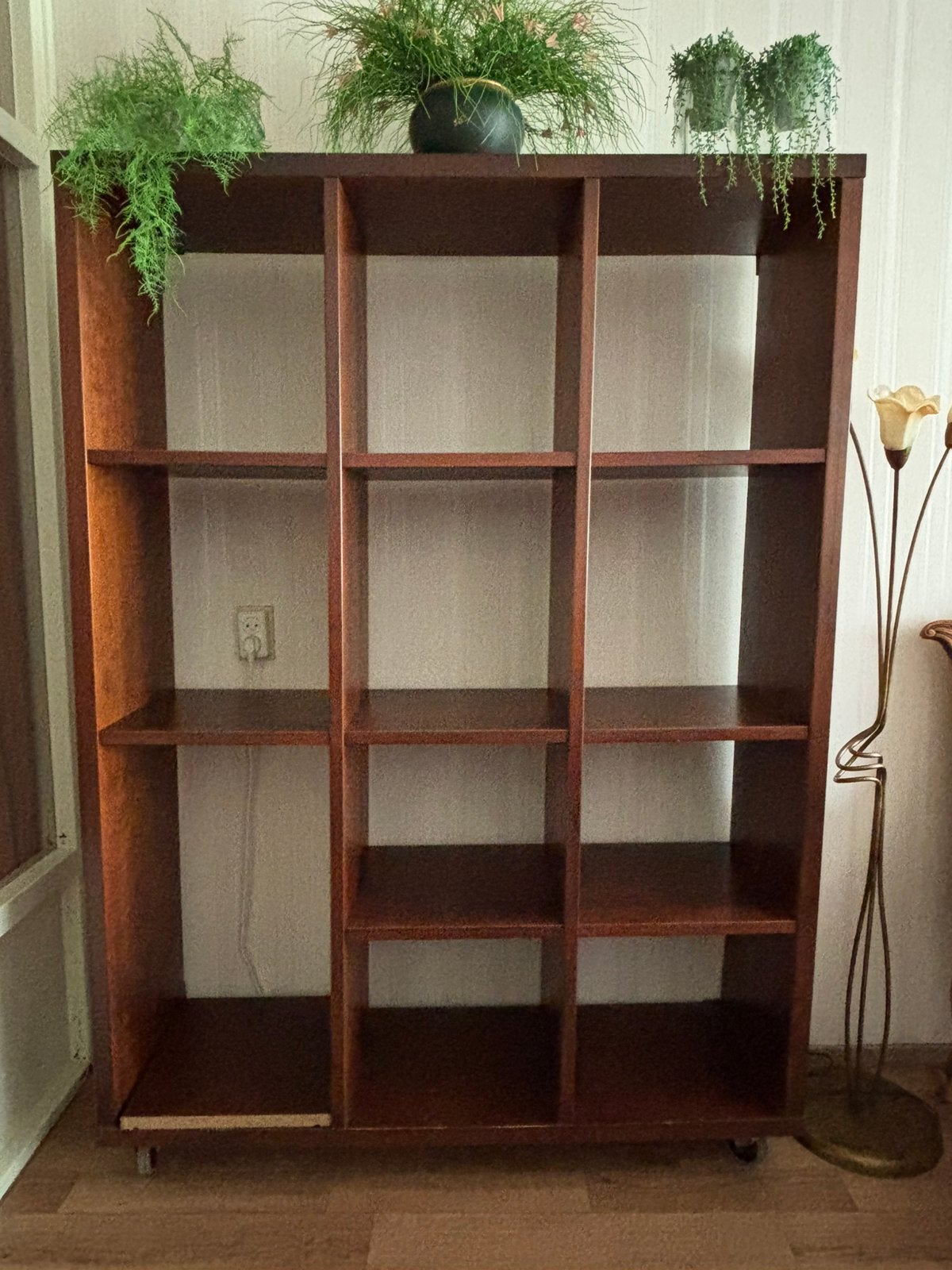 Roomdivider kersen weg ivm verhuizing, Ophalen, Gebruikt, 100 tot 150 cm, Kersenhout