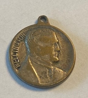 Wellington, souvenir de Waterloo, Ophalen of Verzenden, Landmacht, Lintje, Medaille of Wings