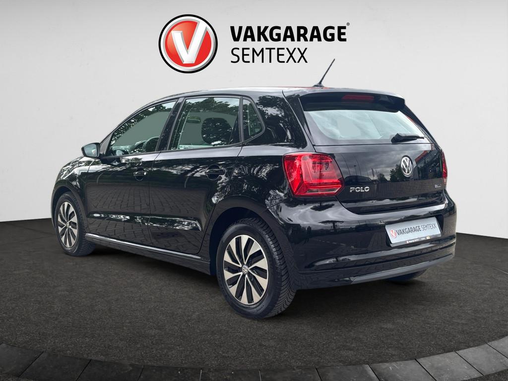 Volkswagen Polo 1.0 BlueMotion Edition | Org NL | 1e Eig. |, Voorwielaandrijving, Stof, 95 pk, Zwart