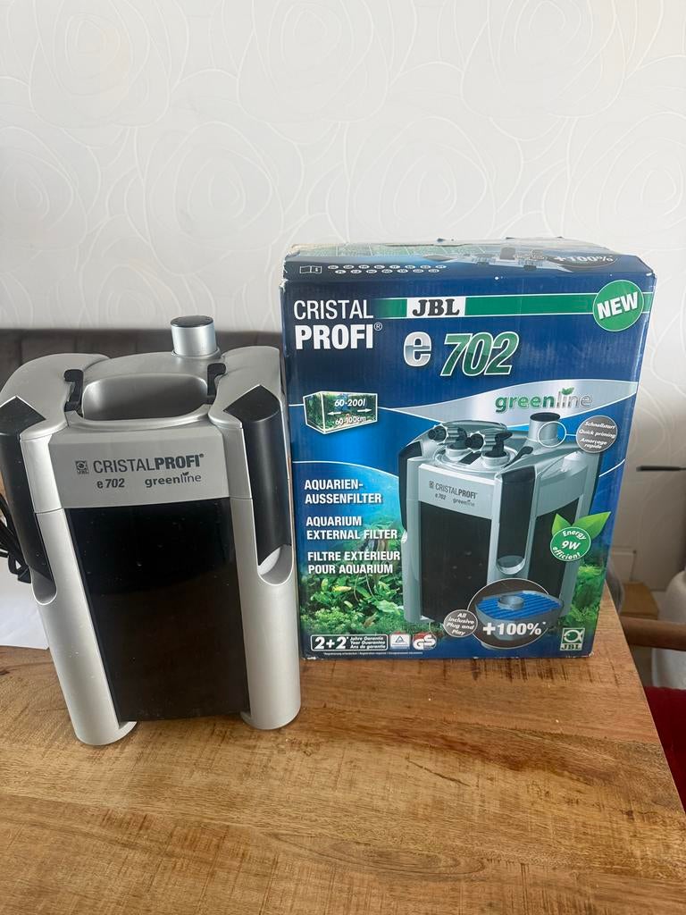 Aquarium JBL ChristalProfi. E702 Greenline filter pomp, Dieren en Toebehoren, Vissen | Aquaria en Toebehoren, Gebruikt, JBL, Ophalen of Verzenden