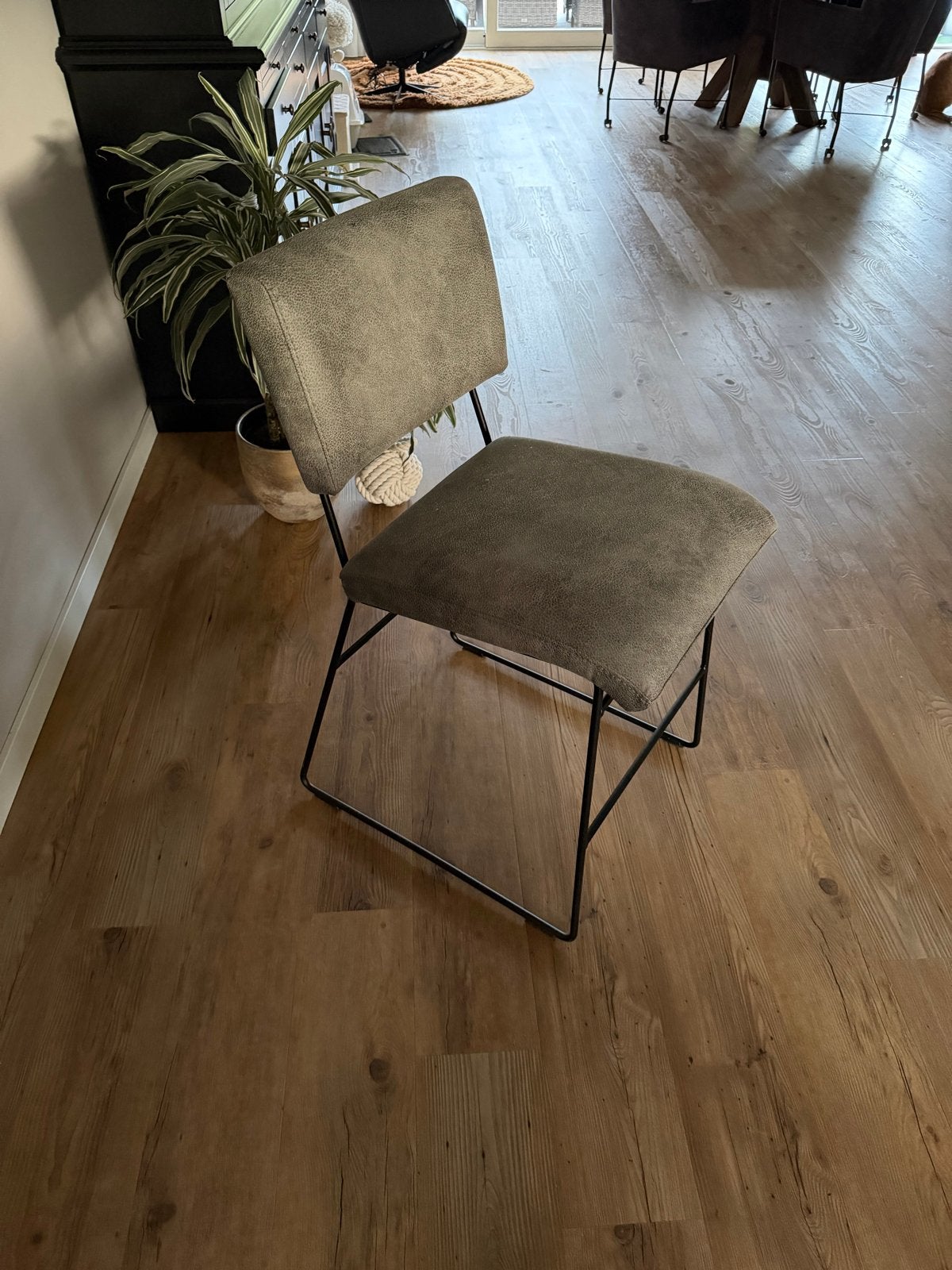 Stijlvolle barkrukken, zgan 2 stuks., Ophalen, Met voetsteun, Zo goed als nieuw, 90 cm of meer