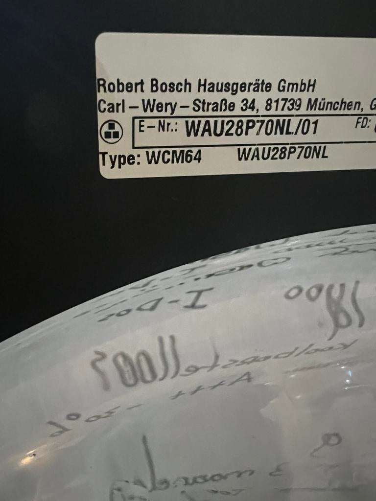Foto 8 van Bosch wasmachine I-Dos 9kg A+++. Bezorgd en garantie.