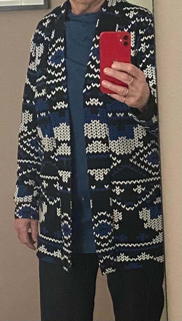 Vesten, Ophalen of Verzenden, Zo goed als nieuw, Maat 38/40 (M), Blauw