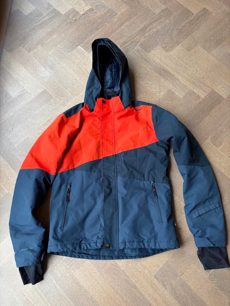 Brunotti Ski jas blauw/oranje - maat 176, Ophalen of Verzenden, Zo goed als nieuw