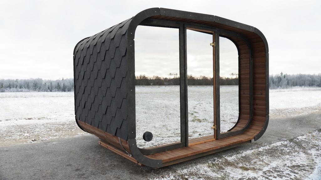 Mooie thermo houten (panorama) sauna's te koop!, Ophalen, Fins of Traditioneel, Wellnessandgarden, Nieuw