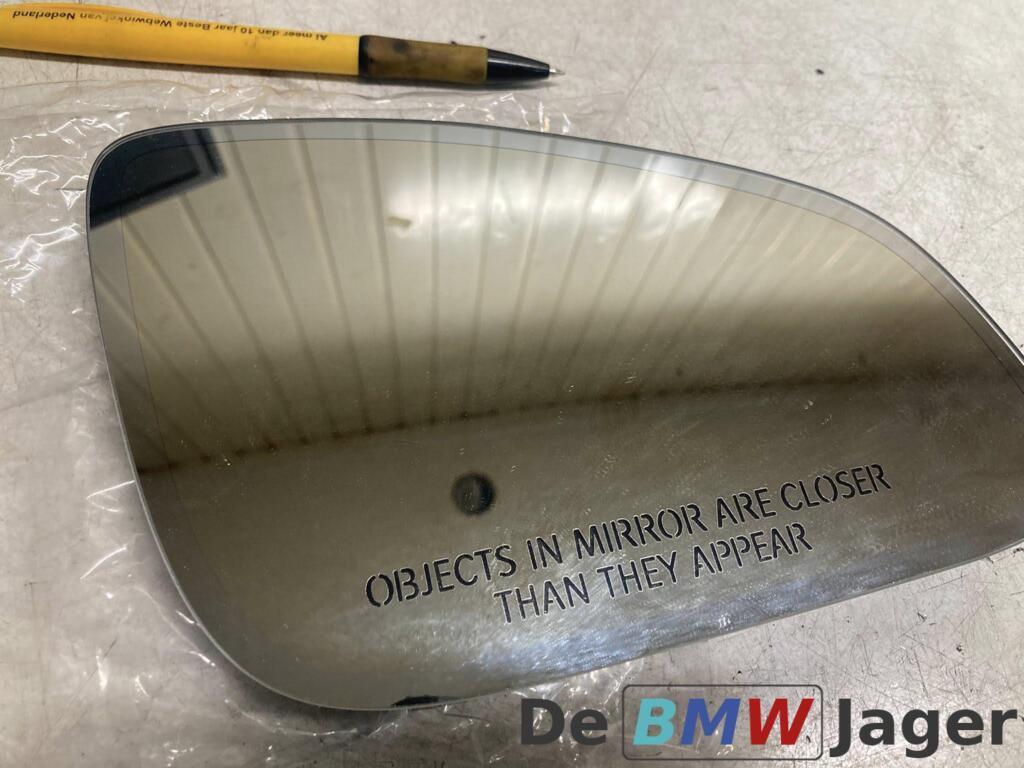 Spiegelglas rechts BMW F30 F31 F32 F33 F87 F80 51168059568, Auto-onderdelen, Gebruikt, Ophalen of Verzenden, BMW