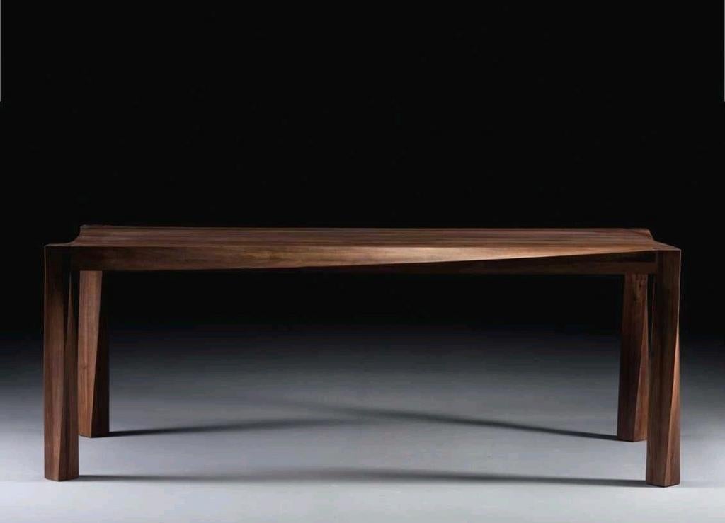 Artisan Torsio design tafel + 6x Artisan Torsio stoelen, Ophalen of Verzenden