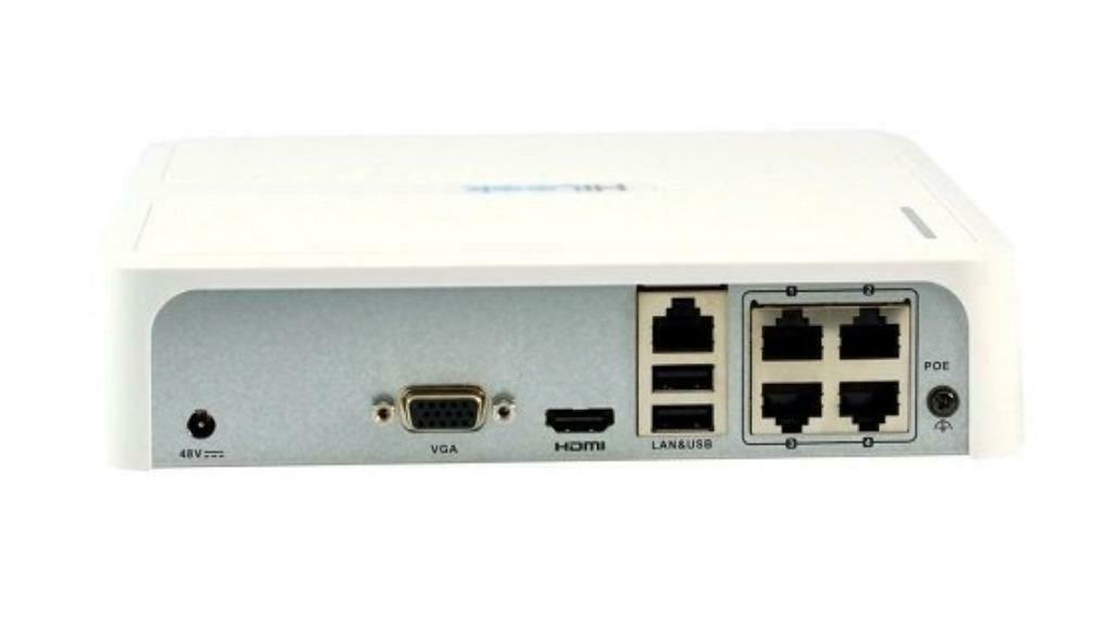 2MP Hikvision Darkfighter AcuSense IP PoE set/NVR+4x camera, Audio, Tv en Foto, Videobewaking, Ophalen of Verzenden, Nieuw, Buitencamera